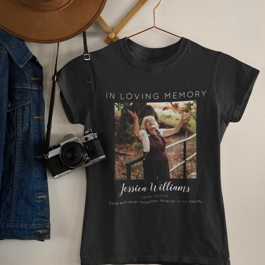 愛する記憶の中の子供たち | 5フォトコラージュ |メモリアル Tシャツ