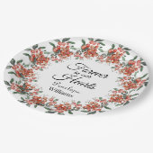 愛する記憶の中の森林の果実 ペーパープレート (アングル)