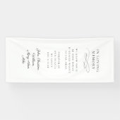 「愛する記憶の中モダン」、書結婚道 横断幕 (横)