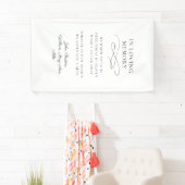 「愛する記憶の中モダン」、書結婚道 横断幕 (インサイチュ)