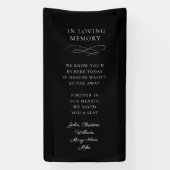 「愛する記憶の中モダン」、書結婚道 横断幕 (縦)