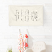 「愛する記憶の中モダン」、書結婚道 横断幕 (インサイチュ)