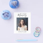 愛する記憶の予算の写真葬儀メモリアル チラシ (シングル)