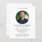 愛する記憶の予算フォトメモリアル葬儀 (正面/裏面)