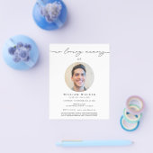 愛する記憶の予算フォトメモリアル葬儀 チラシ (シングル)