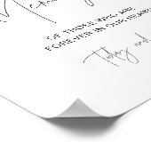 愛する記憶の兆候結婚を隠す ポスター (角)