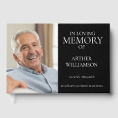 愛する記憶の写真ミニマルで ゲストブック (正面)