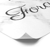 愛する記憶の写真記念碑 ポスター (角)