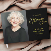 愛する記憶の書の葬儀ブラックフォト