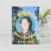 愛する記憶の森　メモリアルカード 招待状 (スタンド正面)