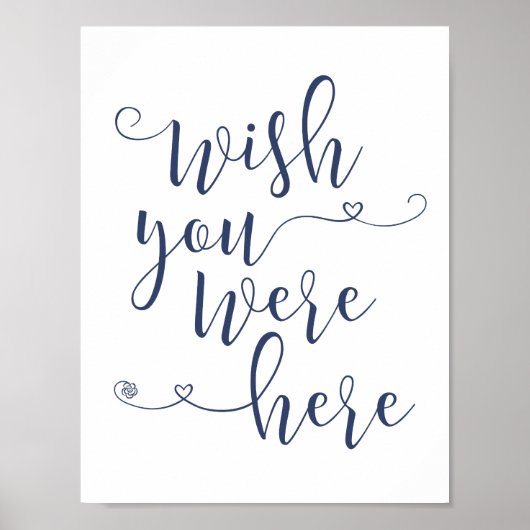 愛する記憶の看板 - ここにいてくれたらな (v6) ポスター (正面)