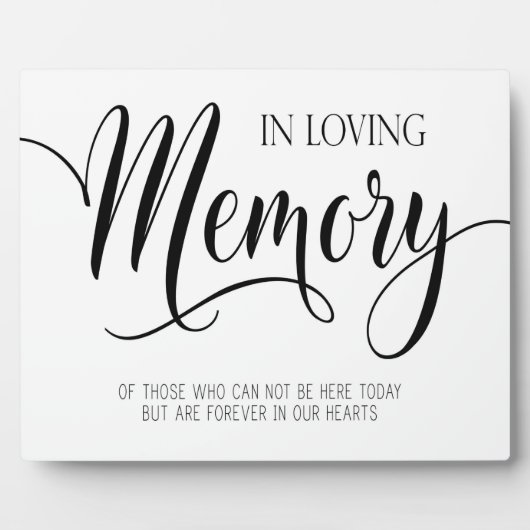 愛する記憶の結婚サインTabletopプラーク フォトプラーク