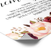 愛する記憶の結婚記念表記号 ポスター (角)