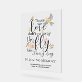 愛する記憶の結婚食卓で アクリルサイン (傾斜)