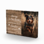 愛する記憶の編集可能フレーム フォトブロック (右)