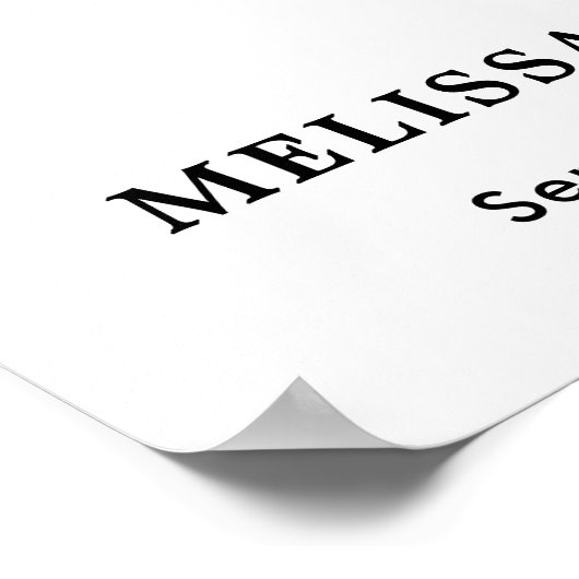 愛する記憶の花のダリアの写真追悼葬儀 ポスター (角)