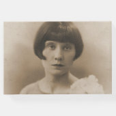 愛する記憶の葬儀バラ紫のゲストブック ゲストブック (裏面)