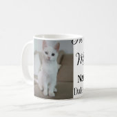 愛する記憶の記念の記念にペット名を追加 コーヒーマグカップ (正面左)