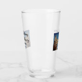 愛する記憶の記念の記念にペット名を追加 タンブラーグラス (左)