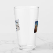 愛する記憶の記念の記念にペット名を追加 タンブラーグラス (右)