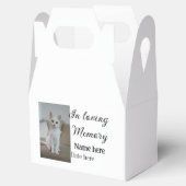 愛する記憶の記念の記念にペット名を追加 フェイバーボックス (オープン)