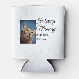 愛する記憶の記念の記念にペット名を追加 缶クーラー