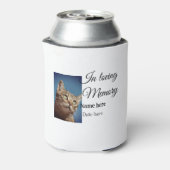 愛する記憶の記念の記念にペット名を追加 缶クーラー (缶裏面)