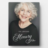 愛する記憶の記念写真 フォトプラーク (正面)