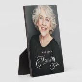 愛する記憶の記念写真 フォトプラーク (側面)