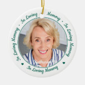 愛する記憶の記憶の中で2 Photo Memorial セラミックオーナメント (正面)