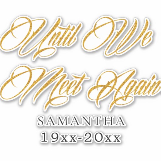 愛する記憶の車のカスタムデカールで シール (正面)