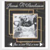 愛する記憶の車のデカール シール (シート)