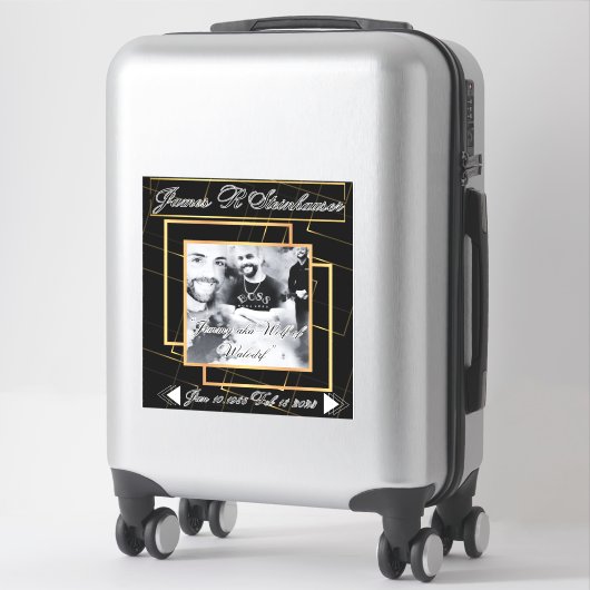 愛する記憶の車のデカール シール (スーツケース)