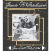 愛する記憶の車のデカール シール (正面)