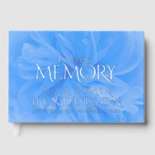 愛する記憶の青いバラ銀の記憶 ゲストブック (正面)