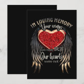 愛する記憶の風 バレンタインデー ギフト サンキューカード (正面/裏面)