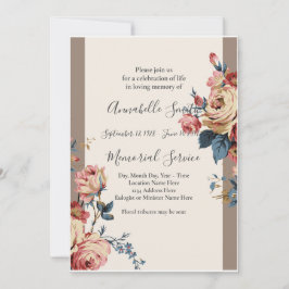 愛する記憶を愛する人々 招待状