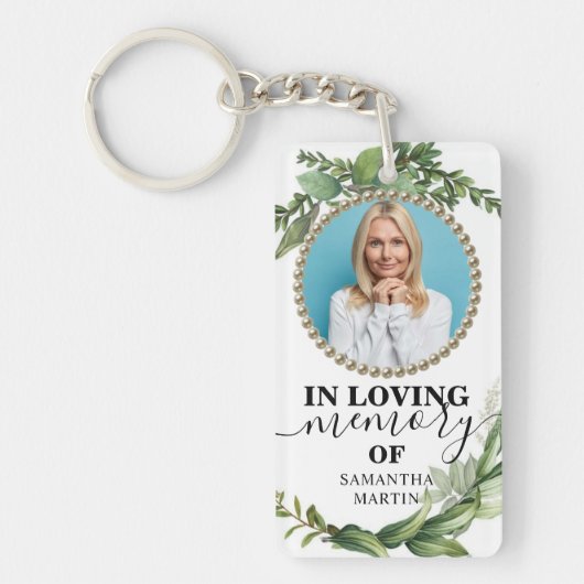 愛する記憶キーチェーンのユーカリ キーホルダー (正面)