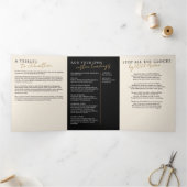 愛する記憶モダンの中2-Photo記念エレガント 三つ折りプログラム (内部)