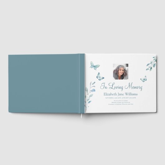 愛する記憶塵の青い蝶 ゲストブック (全面)