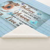 愛する記憶犬の記念碑Airedale terrier シェルパブランケット (3/4)