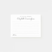 愛する記憶葬儀シックな共有の記憶 ポストイット (正面)