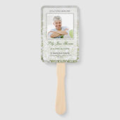 愛する記憶葬儀プログラムの花畑 ハンドファン (正面)