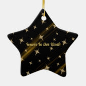 愛する記憶　あなたの翼は準備されていた　写真 セラミックオーナメント (裏面)