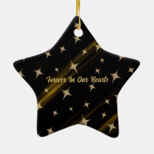 愛する記憶　あなたの翼は準備されていた　写真 セラミックオーナメント (裏面)