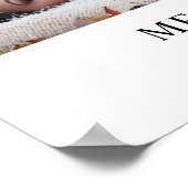 愛する記憶 メモリアル フォトコラージュ 葬儀 ポスター (角)