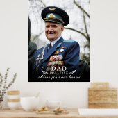 愛する記憶 | 写真記念葬儀 ポスター (キッチン)