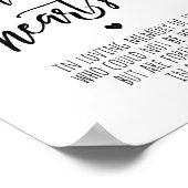 愛する記憶 - 永遠に私たちの心にプリント ポスター (角)