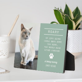 愛する記憶 猫の個別写真メモリアル フォトプラーク