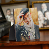 愛する記憶 現代のエレガントな写真記念 フォトプラーク